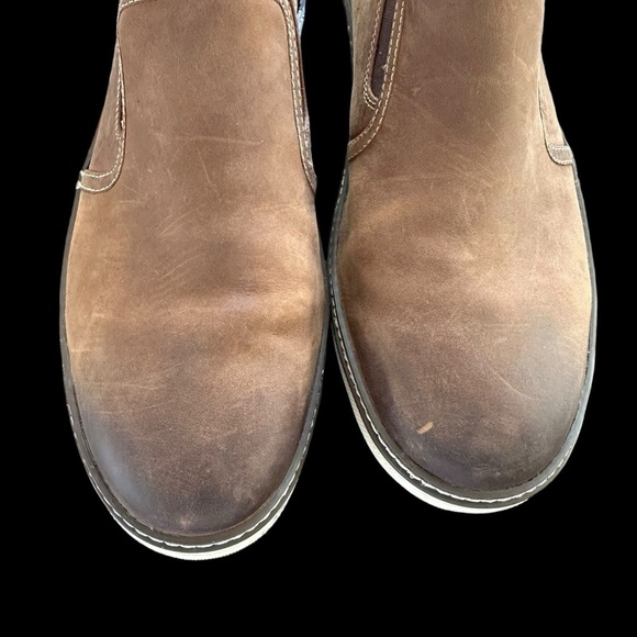 Johnston &‎ Murphy Men’s 11.5M Brown Leather McGuffey Slip On Loafers Shoes Work main image 5